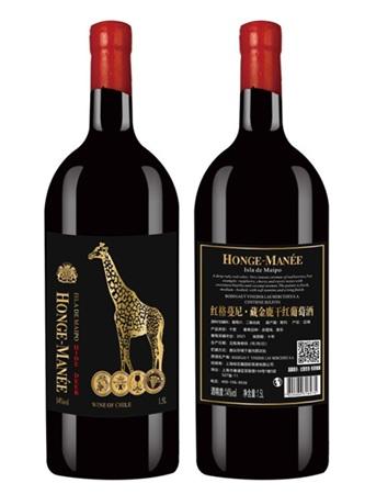红格蔓尼·藏金鹿干红葡萄酒 零售价：¥1090.00/瓶