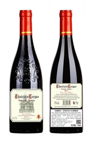 乐榆酒庄·罗纳河谷干红葡萄酒 零售价：¥990.00/瓶