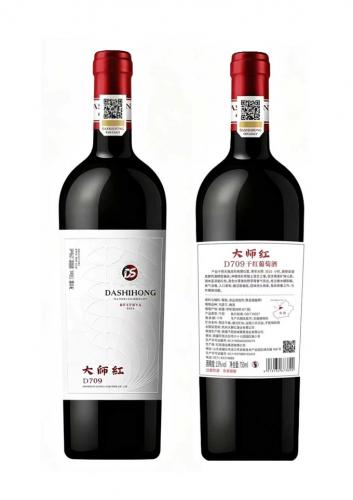 大师红D709干红葡萄酒 零售价：¥528.00/瓶